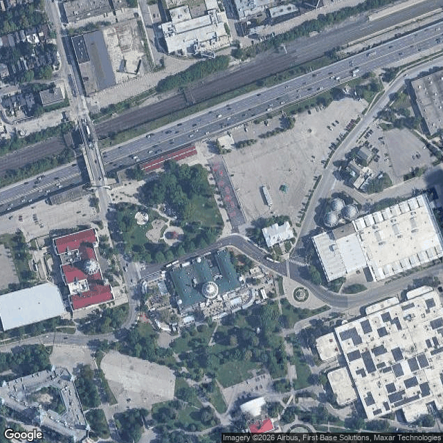 Satellite view of BMO Field